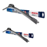 Par Palhetas Limpador Parabrisa Orig Bosch Aerofit Silicone 