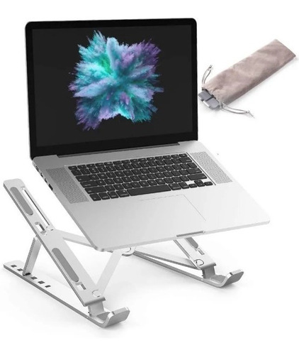 Soporte Portátil Base Computador Laptop Plegable Aluminio