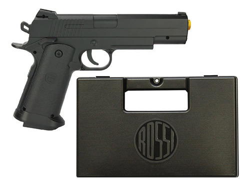 Airsoft 6mm Pistola Full Metal Mola V18 + Case Maleta Rossi