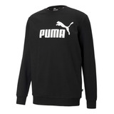 Sudadera Puma Ess Big Logo Crew Para Hombre 586680-01