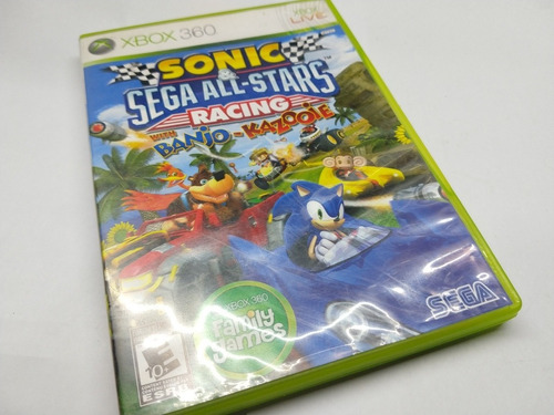 Sonic Sega All Stars Racing Xbox 360