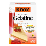 Knox Gelatina Original Sin Sabor (paquetes De 32 Unidades)