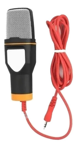 Micrófono Condensador Andowl Qy-k222 Con Filtro + Atril