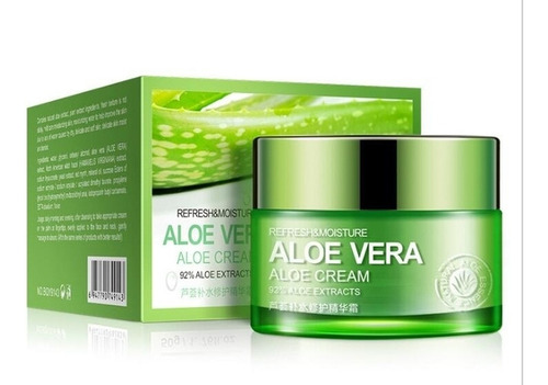 Crema Aloe Vera 92 % Hidratante Antiacne  