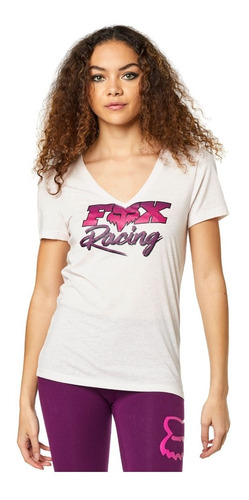 Playera Camiseta Fox Qualifier Ss Mujer Lifestyle Casual Mtb