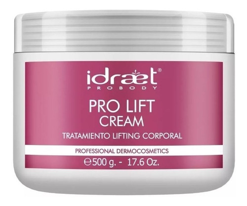 Idraet Pro Lift Cream Tratamiento Lifting Flaccidez Corporal