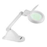 Luminária Lupa De Mesa Led 3d 12d Bivolt Solver Hl-200