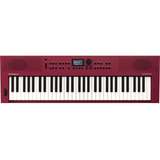 Teclado Musical Roland Go Keys 3 Rd Vermelho Escuro