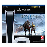 Bundle Playstation 5 Digital Edition + God Of War Ragnarök Color Blanco