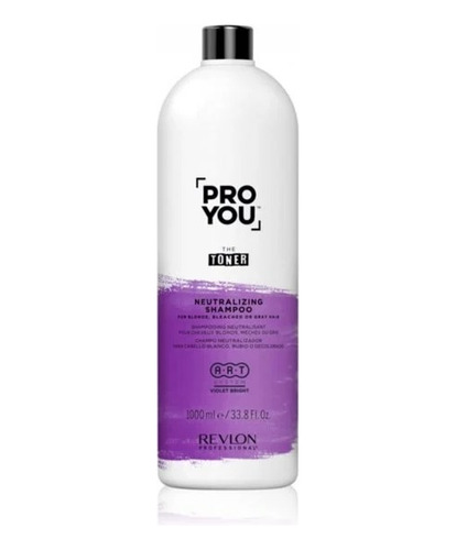 Neutralizing Shampoo Anti-amarillo Pro You Revlon 1 Litro