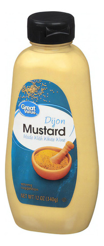 Mostaza Dijon Preparada Great Value 340 - g a $117