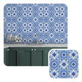 Kit 14x Papel De Parede Cozinha Azulejo Português 3.5m