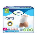 Tena Ropa Interior Pants Clasico Adultos Talle L X 16 Unid.