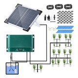 Kit De Sistema De Riego Para Plantas 50 Unidades Solar.30