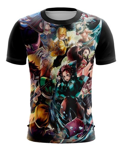 Playera Sublimada Kimetsu (kimetsu No Yaiba)