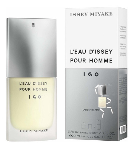 L'eau D'issey Miyake Pour Homme I Go Edt 80 Ml + 20 Ml