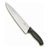 Cuchillo Victorinox Para Chef 25 Cm Blister 6.8023.25b Color Negro