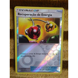 Pokemon Recuperação De Energia Reverse Foil Sol E Lua Base F