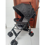 Coche Paseador Click Negro Bebesit