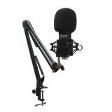 Kit Microfone Skypix Bm800 Usb Condensador Estúdio
