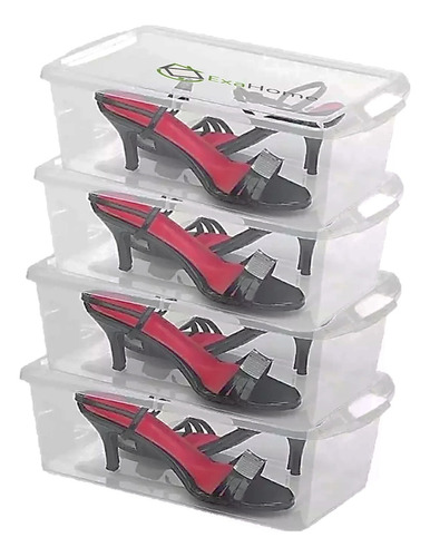  Zapatera Zapatero  Exahome Organizador Color Transparente