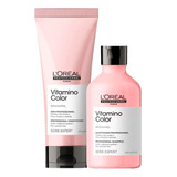 Set Vitamino Color Shampoo 300 Ml + Acondicionador 200 Ml 3c