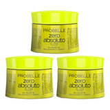 Botox Capilar Probelle Zero Absoluto 150g - Kit C/ 3un