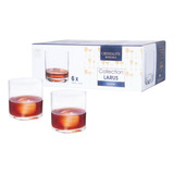 Vaso 410ml X6 Whisky Cristal Bohemia Crystalite Larus 