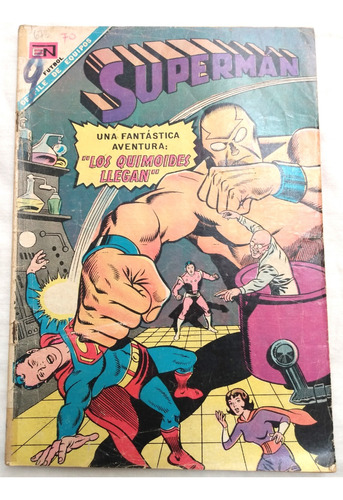 Superman N° 673 Editorial Novaro Legión Super Héroes 1968