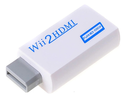 Wii2hdmi Adaptador Hdmi Nintendo Wii - Pronta Entrega Branco