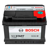 Batería Bosch S3 12x65 De 12v 51ah 490a (sae -18°c) Gnc