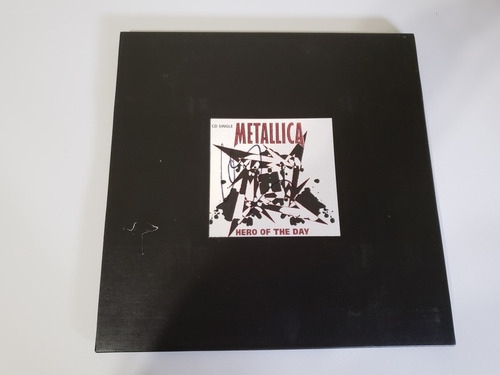 Metallica Cd Single Hero Of The Day Box Set Autografo X Lars