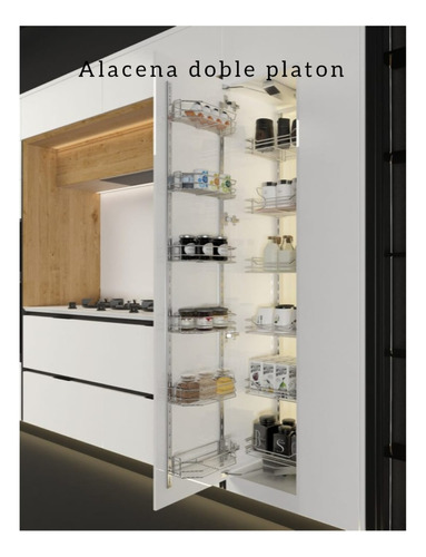 Alacena Doble Platon Reforzada -envio Incluido