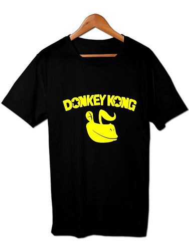 Donkey Kong Logo Remera Friki Tu Eres