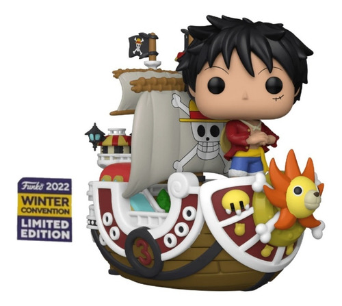 Figura De Acción  Luffy With Thousand Sunny De Funko Pop! Rides