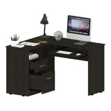 Mix L-shaped Desk, Wengue