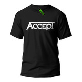 Lum - Remera Rock Accept - Algodon 1° Calidad