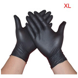 Xl - Guantes Desechables For Mecánicos Sin Polvo (nitrilo B