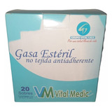 Caja X 20 Sobres De 5 Und Gasa Estéril No Tejida 7.5x7.5cm