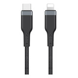 Wiwu Pt04 Cable Usb-c Para iPhone 3m Carga Rapida