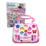 Set De Maquillaje Cartera Make Up Infantil Princesa Brillo 