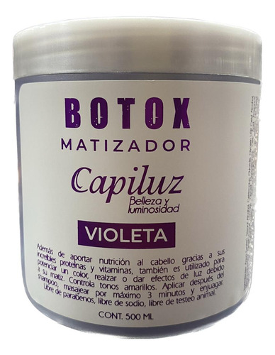 Botox Matizador Capiluz