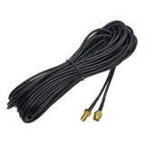 10m Cable Extension Blindado Antena Wifi Baja Perdida Rp-sma