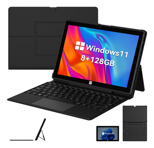 A Dreamer Tableta Windows 11 Con Teclado: Tableta Ssd De 8gb