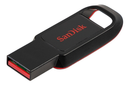 Memoria Usb Sandisk Cruzer Blade 32gb 2.0 Negro Y Rojo