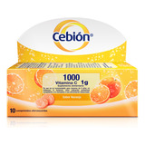 Cebión Vitamina C 1000 Mg X 10 Comprimidos Efervescentes