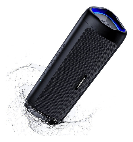 Wise Tiger Altavoz Estéreo Bluetooth Inalámbrico Negro .