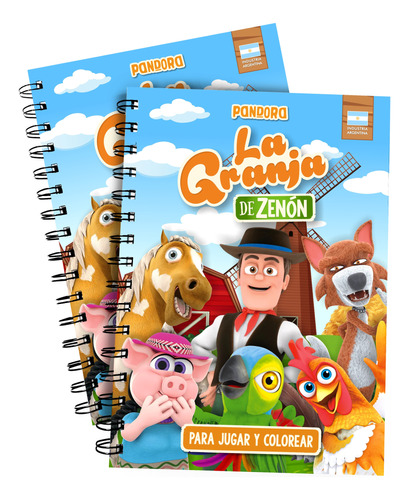 Cuadernos De Actividades Pandora Colorear Juegos Infantiles