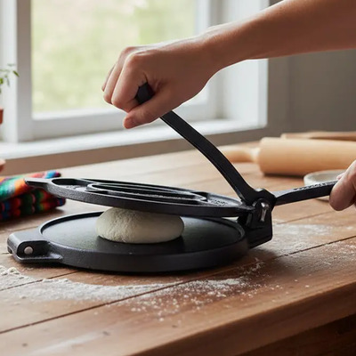 Prensa Para Tortillas Manual 20cm 8 Pulg Victoria | Envío gratis