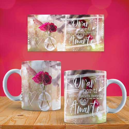 Plantillas De Sublimación Tazas Amor Cristianos